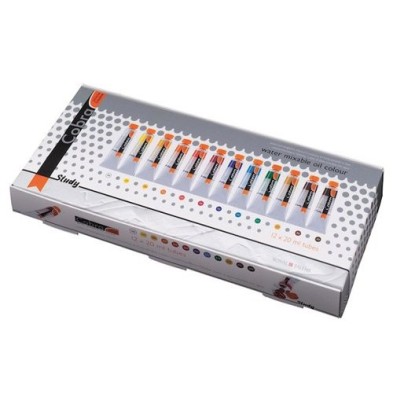 Estuche Óleo al agua Cobra Study 6 uds. 20 ml. - Material Bellas Artes - Totenart