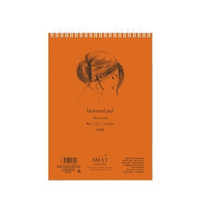 Materiais Belas Artes - Técnicas Mistas Universal Cuaderno, 40 folhas, A4, SM.LT | totenart.com