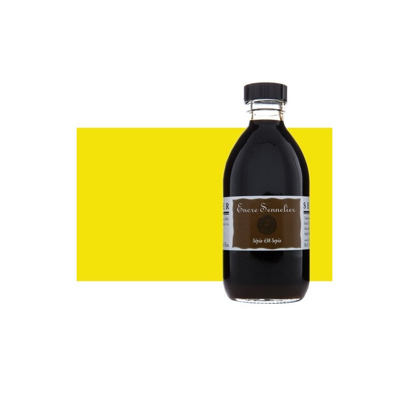 Materiais Belas Artes - Tinta Desenho claro amarelo 521, 250 ml. Sennelier | totenart.com