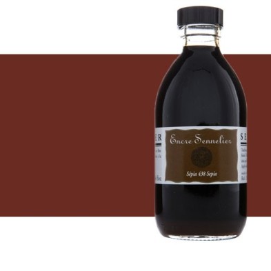 Materiais Belas Artes - Tinta Desenho Bistre 449, 250 ml. Sennelier | totenart.com