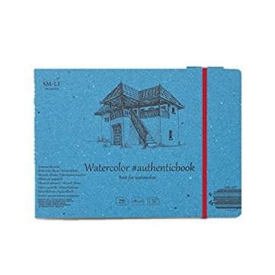 Materiais Belas Artes - Bloco de aquarela com elásticos, 12 folhas, 280 gr., 245x176 mm., SM.LT | totenart.com