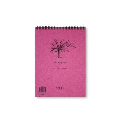 Materiais Belas Artes - BLoc de desenho com espiral 60 folhas, A5, 120 g, sem ácidos SM.LT | totenart.com