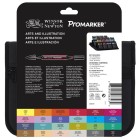 \nMateriais Belas Artes - Marcador Promarker Winsor & Newton, set 24 units Arts and Illustration | totenart.com