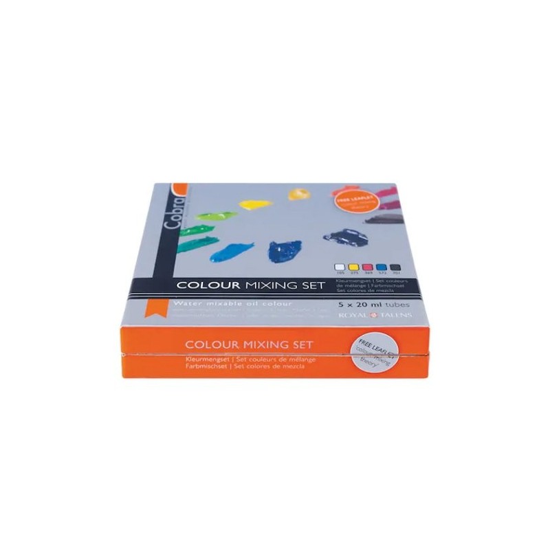 Estuche Óleo al agua Cobra Study 6 uds. 20 ml. - Material Bellas Artes - Totenart