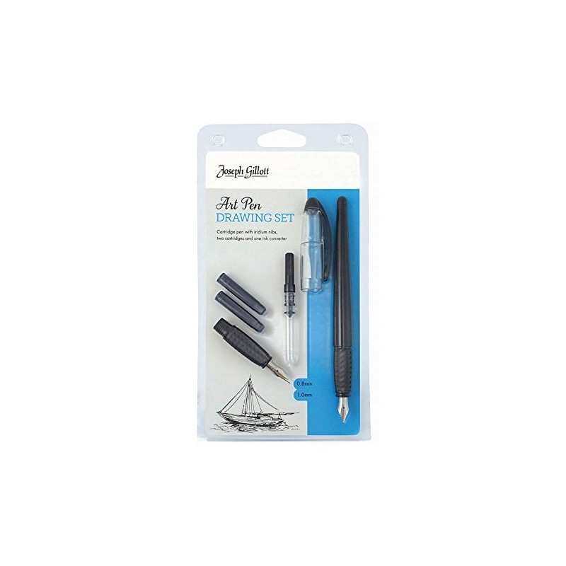 Material Bellas Artes - Dibujo - William Mitchell Art Pen Drawing Set (2 canetas com cartucho) | totenart.com