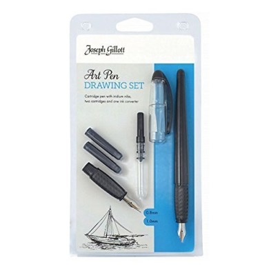 Material Bellas Artes - Dibujo - William Mitchell Art Pen Drawing Set (2 canetas com cartucho) | totenart.com
