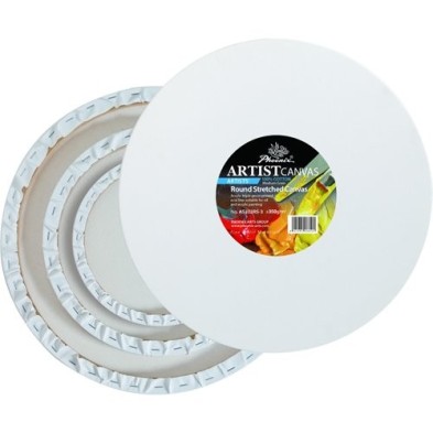 Materiais Belas Artes - Pack de 3 telas rodadas (∅ 20, 30 e 40 cm) | totenart.com