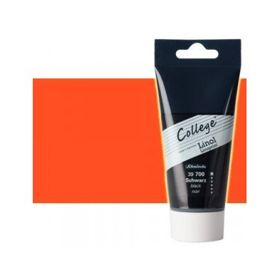 Materiais Belas Artes - \nTinta \nneon laranja linogravura Schmincke College Linoprint 75 ml. | totenart.com