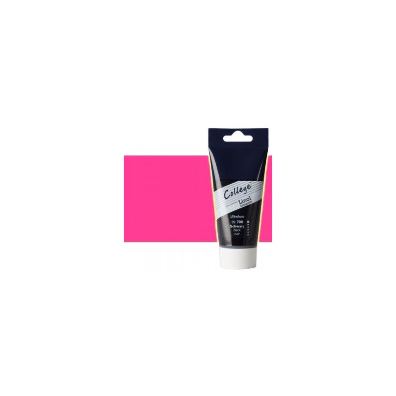 Materiais Belas Artes - \nTinta \nneon magenta linogravura Schmincke College Linoprint 75 ml. | totenart.com