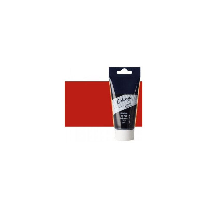 Materiais Belas Artes - \nTinta vermelho escuro linogravura Schmincke College Linoprint 75 ml. | totenart.com
