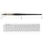 Pincel sintentico Redondo, Da Vinci, N. 4