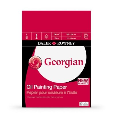 Materiais Belas Artes - Oleo Daler-Rowney 250 gr, 40,6x30,5 cm, block 12 f. | totenart.com