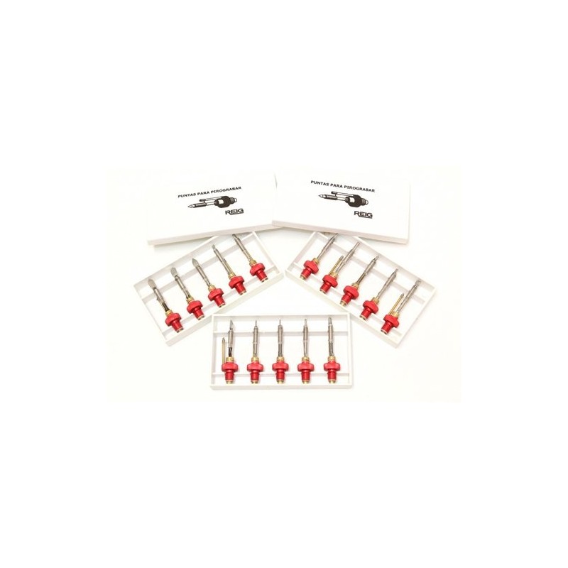 Materiais Belas Artes - Jogo 15 pontas pirografo | totenart.com