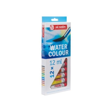 Materiais Belas Artes - Estuche Acuarela 12 colores, 12 ml. Art Creation | totenart.com