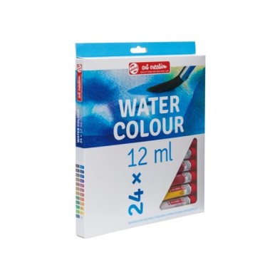 Materiais Belas Artes - Estuche Acuarela 24 colores, 12 ml. Art Creation | totenart.com