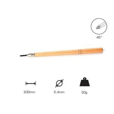 Buril quadrado 2.4 mm, cabo longo