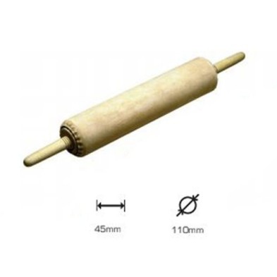 Rolo Litografia Artools Couro com cabos, 45cm largura 110mm diam