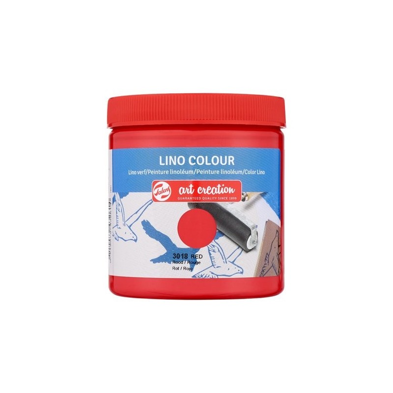 Materiais Belas Artes - Tinta Linho Cor Vermelho 3018, 250 ml. Artcreation | totenart.com