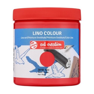 Materiais Belas Artes - Tinta Linho Cor Vermelho 3018, 250 ml. Artcreation | totenart.com
