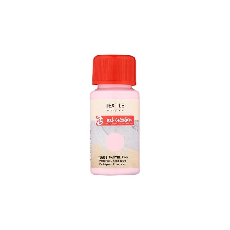 Materiais Belas Artes - Tinta Têxtil Rosa Pastel 3504, 50 ml. Artcreation | totenart.com