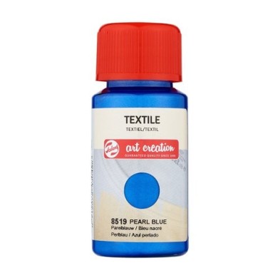 Materiais Belas Artes - Tinta Têxtil \nAzul Pérola 8519, 50 ml. Artcreation | totenart.com