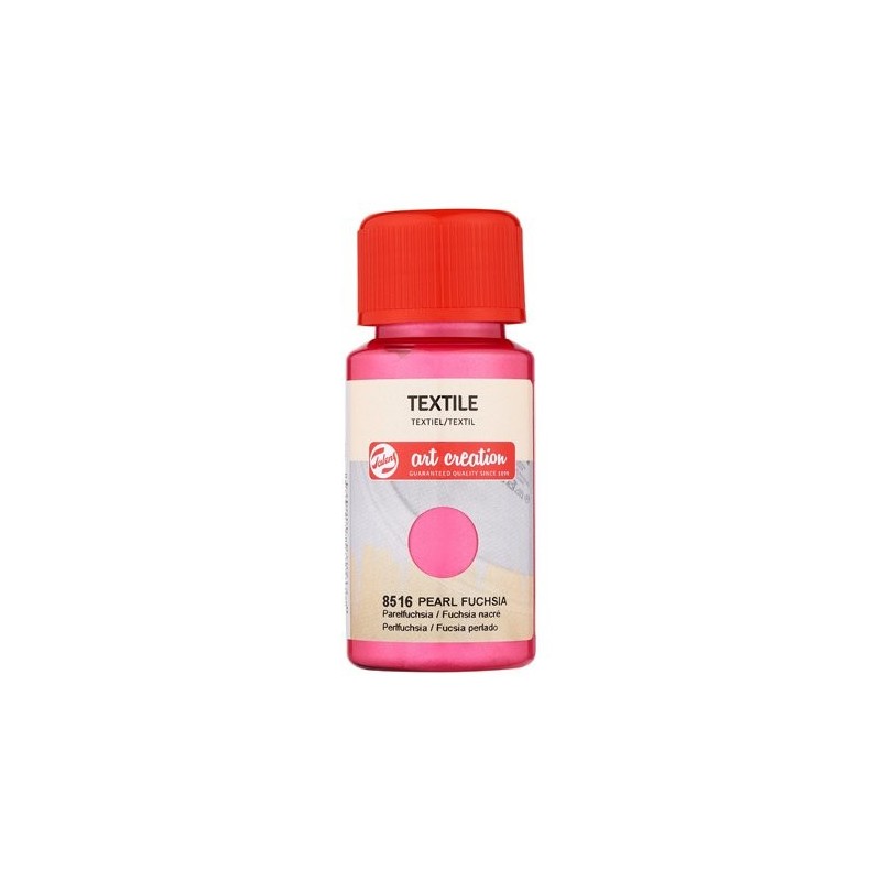 Materiais Belas Artes - Tinta Têxtil Fucsia Pérola 8516, 50 ml. Artcreation | totenart.com