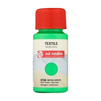 Materiais Belas Artes - Tinta Têxtil \nVerde Neón 8700, 50 ml. Artcreation | totenart.com