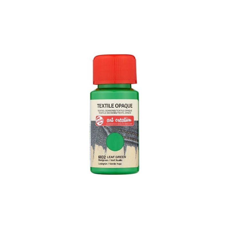 Materiais Belas Artes - Tinta Têxtil Opaca Verde Folha 6032, 50 ml. Artcreation | totenart.com
