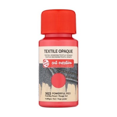 Materiais Belas Artes - Tinta Têxtil Opaca Vermelho Poder 3023, 50 ml. Artcreation | totenart.com