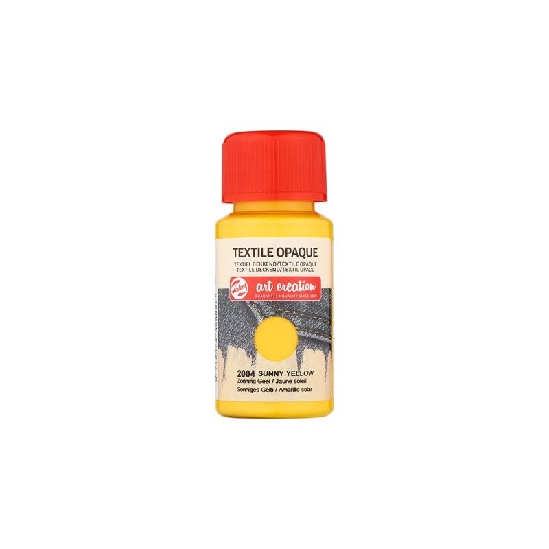 Materiais Belas Artes - Tinta Têxtil Opaca Amarelo Sol 2004, 50 ml. Artcreation | totenart.com