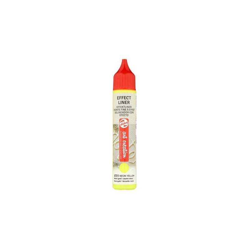 Materiais Belas Artes - Delineador Efeito Amarelo Neon 8701, 28 ml. Artcreation | totenart.com