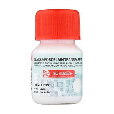 Materiais Belas Artes - Tinta Transparente Vidro e Porcelana Geada 1004, 30 ml. Artcreation | totenart.com