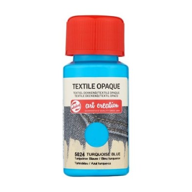 Materiais Belas Artes - Tinta Têxtil Opaca Azul Turquesa 5024, 50 ml. Artcreation | totenart.com