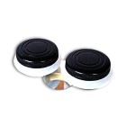 Oleodeira de plastico doble com tampa