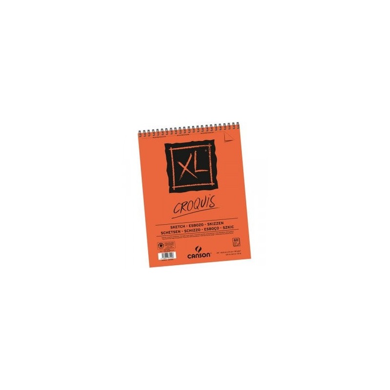 Materiais Belas Artes - XL Croquis Canson (Block), 60f., 90 gr., 14.5x21 cm. | totenart.com