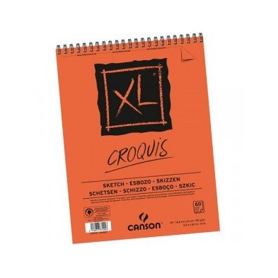 Materiais Belas Artes - XL Croquis Canson (Block), 60f., 90 gr., 14.5x21 cm. | totenart.com