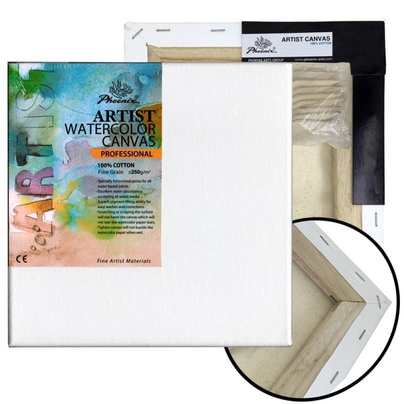 Materiais Belas Artes - Tela Aquarela (40x80 cm) | totenart.com