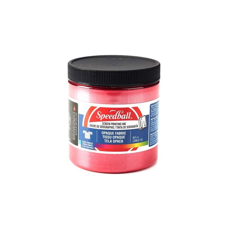 Materiais Belas Artes - Tinta Serigrafia a agua Framboesa 236 ml. Speedball | totenart.com