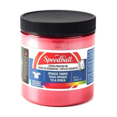 Materiais Belas Artes - Tinta Serigrafia a agua Framboesa 236 ml. Speedball | totenart.com