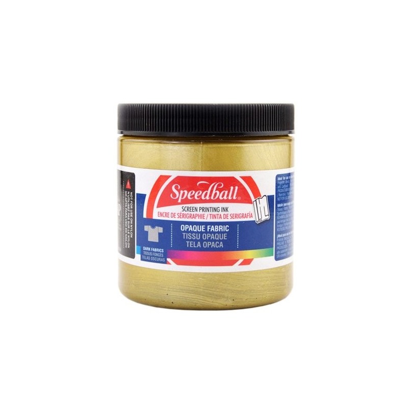 Tinta Serigrafia a agua Amarelo 236 ml. Speedball