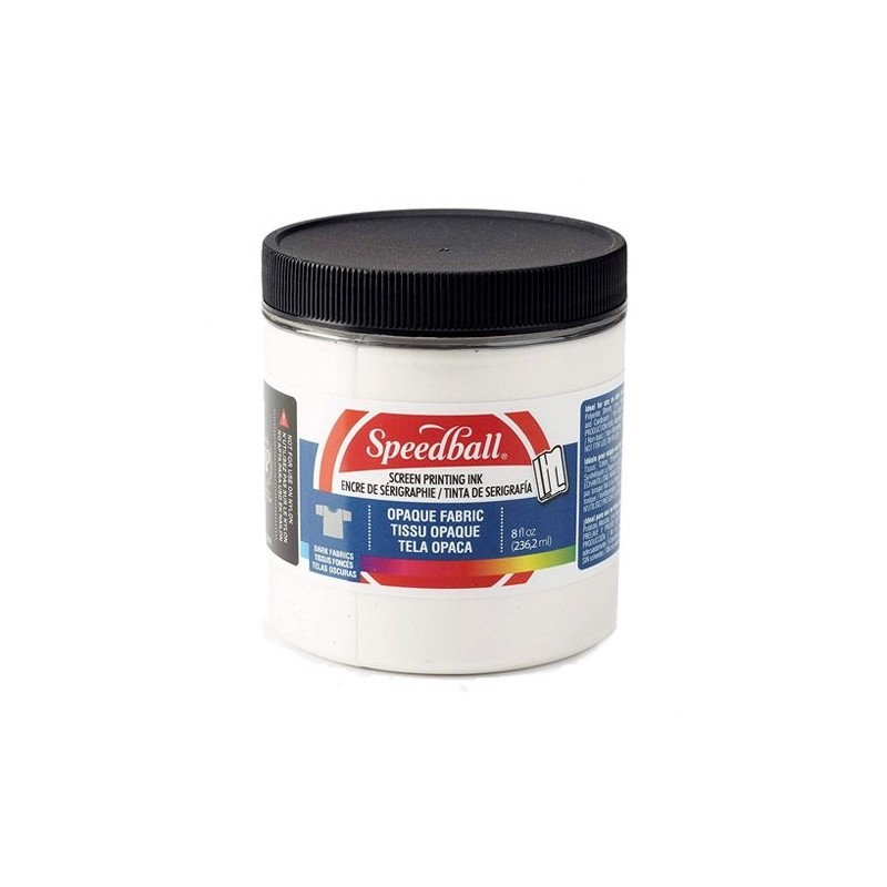 Tinta Serigrafia a agua Branco 236 ml. Speedball
