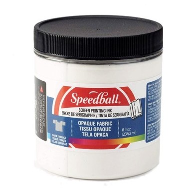 Tinta Serigrafia a agua Branco 236 ml. Speedball