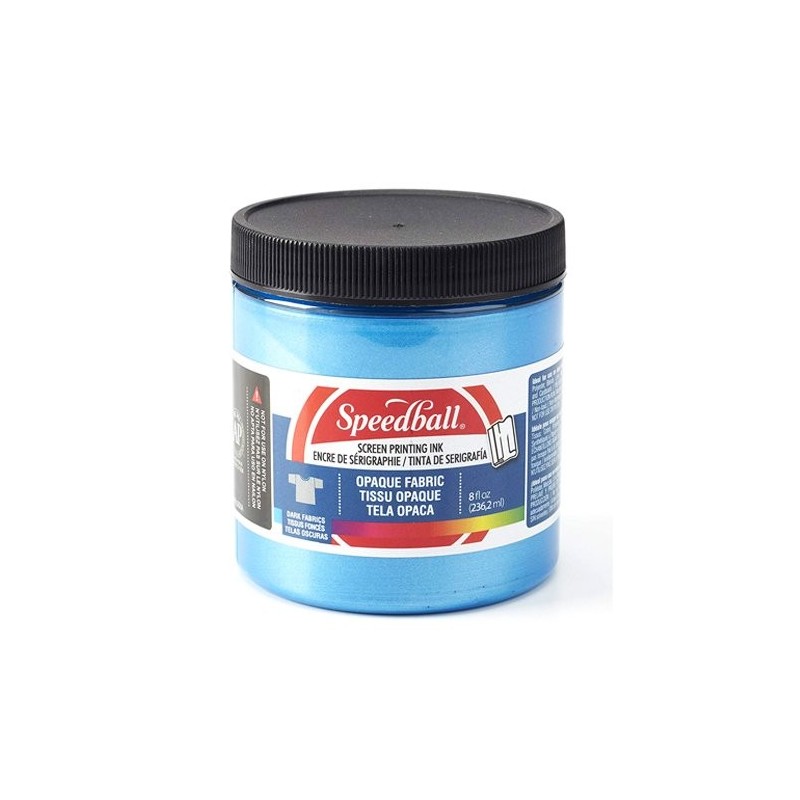 Tinta Serigrafia a agua Azul 236 ml. Speedball