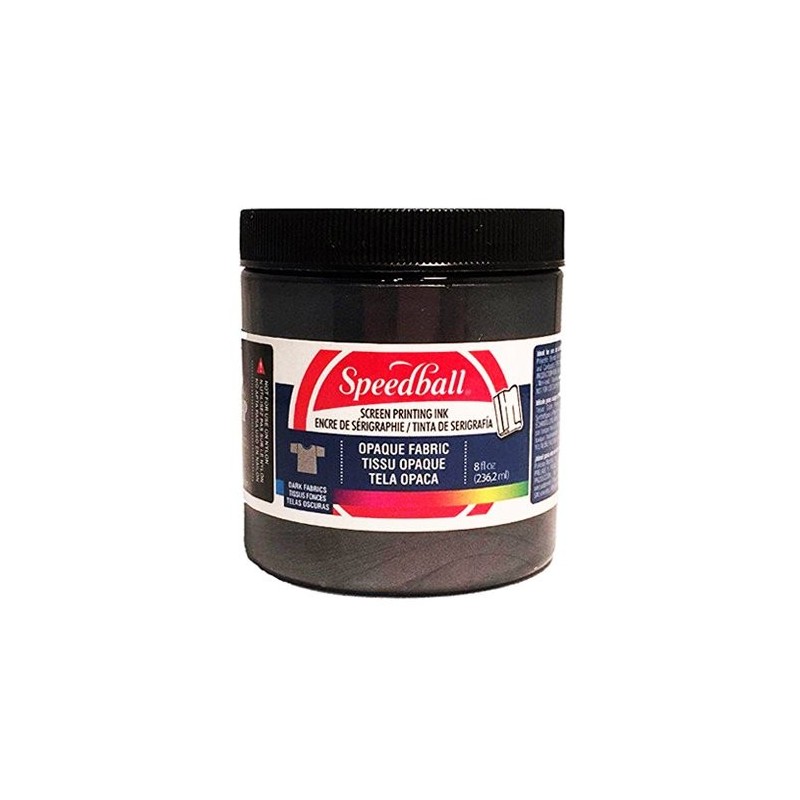 Tinta Serigrafia a agua Preto 236 ml. Speedball