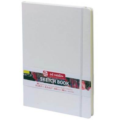 Materiais Belas Artes - Bloco Desenho branco A4, costurado apaisado, 80 f,  140 gr | totenart.com