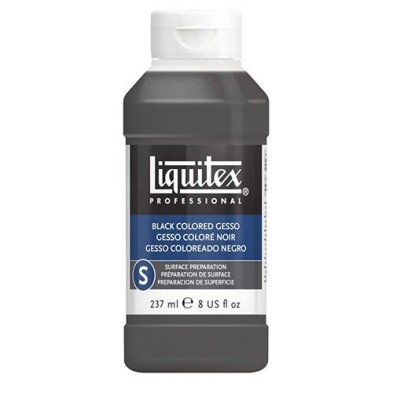 Materiais Belas Artes - Gesso Preto, Liquitex 237 ml. | totenart.com