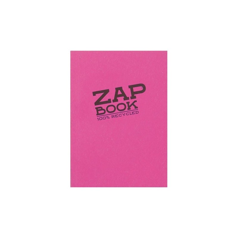 Materiais Belas Artes - Bloco de notas reciclada Zap Book A5, 80 gr. 320 h. Clairefontaine | totenart.com