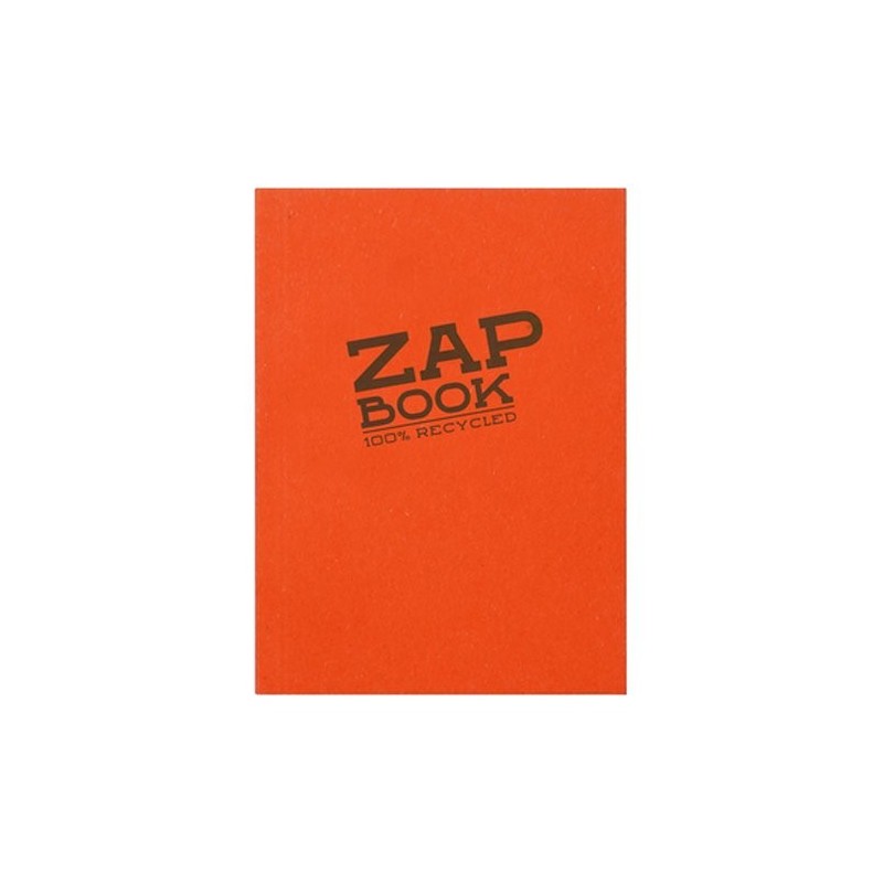 Materiais Belas Artes - Bloco de notas reciclada Zap Book A5, 80 gr. 320 h. Clairefontaine | totenart.com