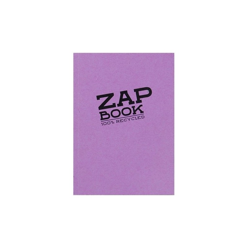 Materiais Belas Artes - Bloco de notas reciclada Zap Book A5, 80 gr. 320 h. Clairefontaine | totenart.com
