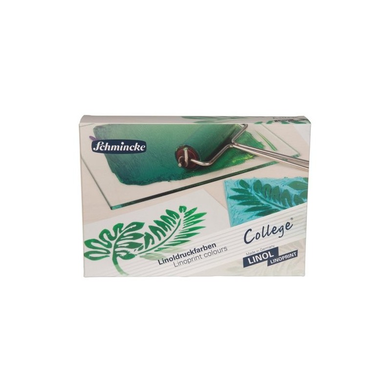 Materiais Belas Artes - \nConjunto de 5 tintas linogravura Schmincke College Linoprint 75 m | totenart.com